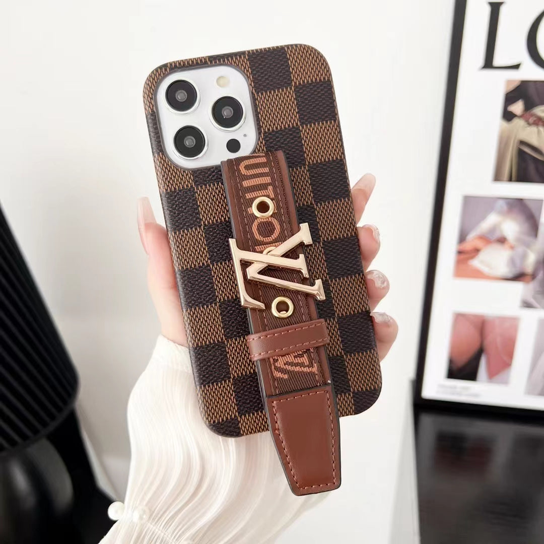 Durable Louis Vuitton Phone Cases with Handgrip