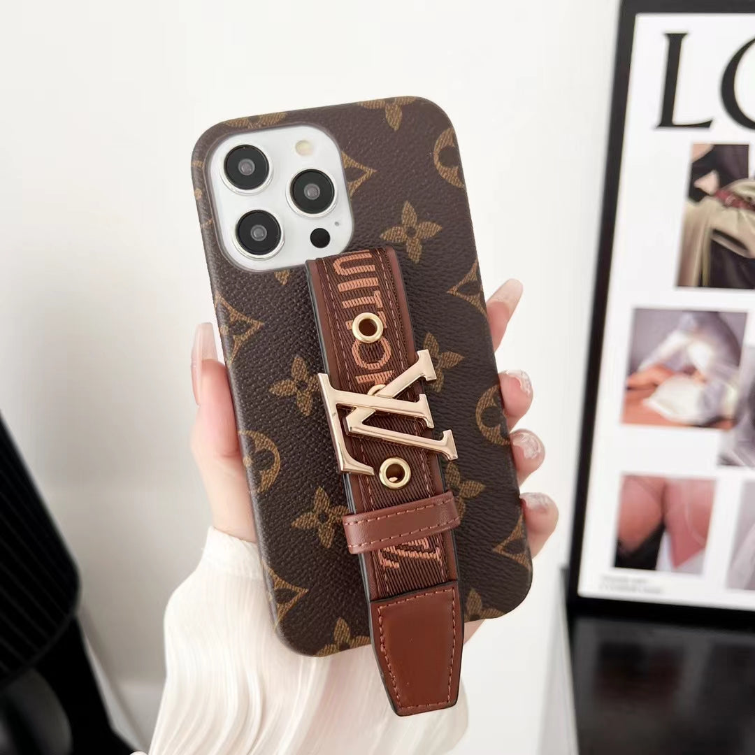 Durable Louis Vuitton Phone Cases with Handgrip