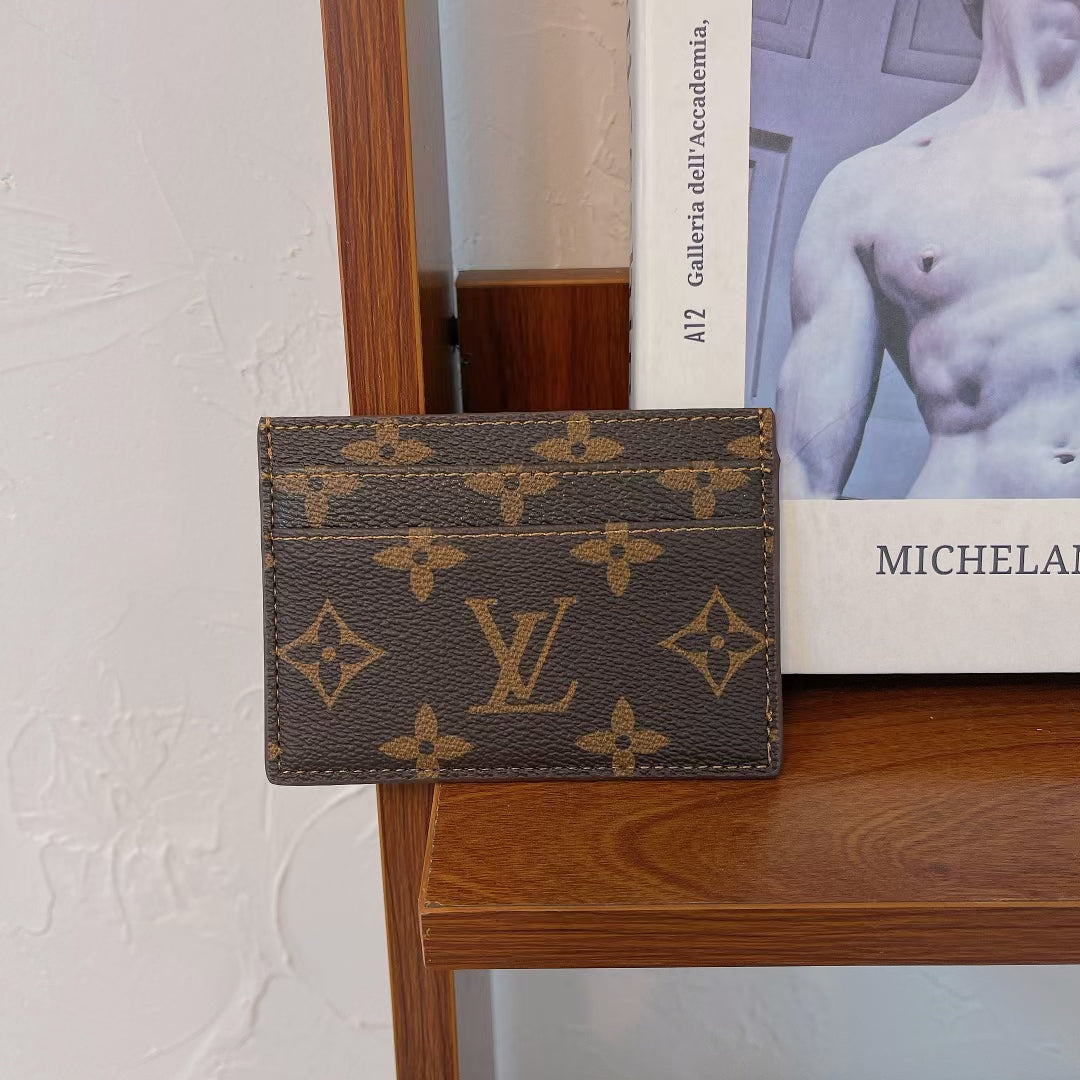 Louis Vuitton and Gucci Card Holder