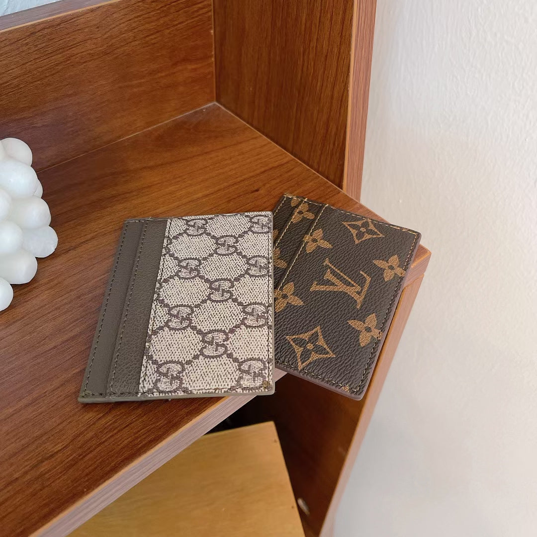 Louis Vuitton and Gucci Card Holder