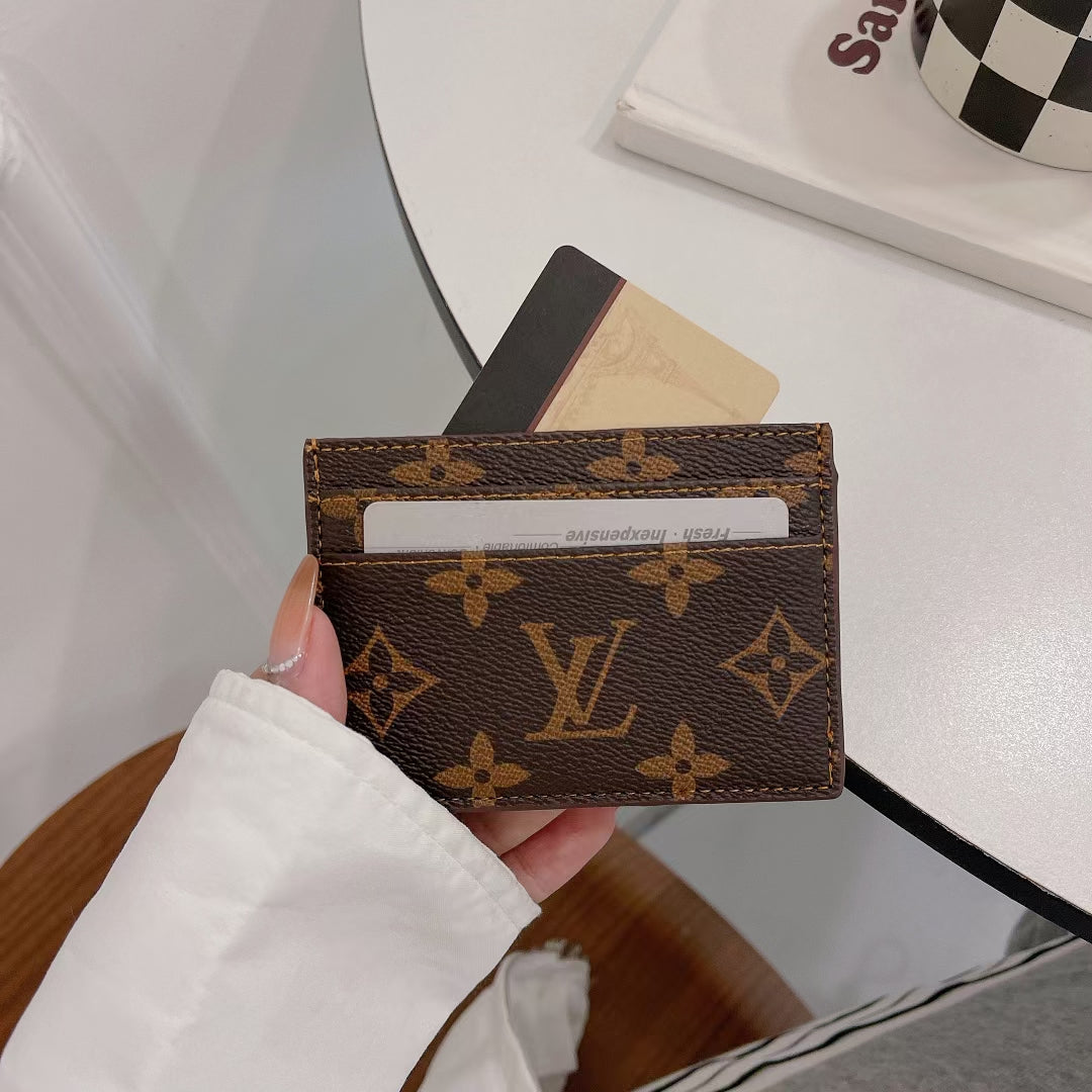 Louis Vuitton and Gucci Card Holder