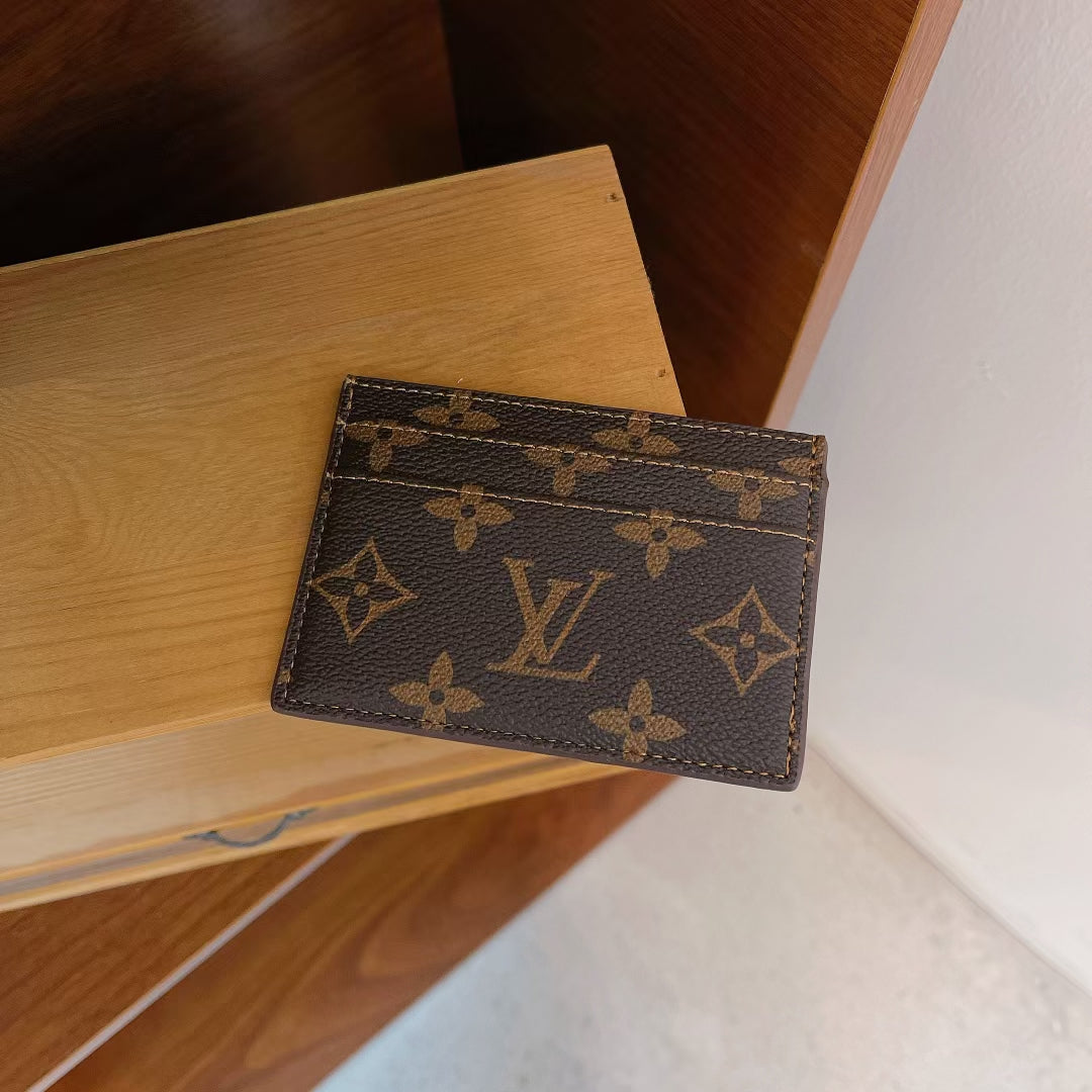 Louis Vuitton and Gucci Card Holder