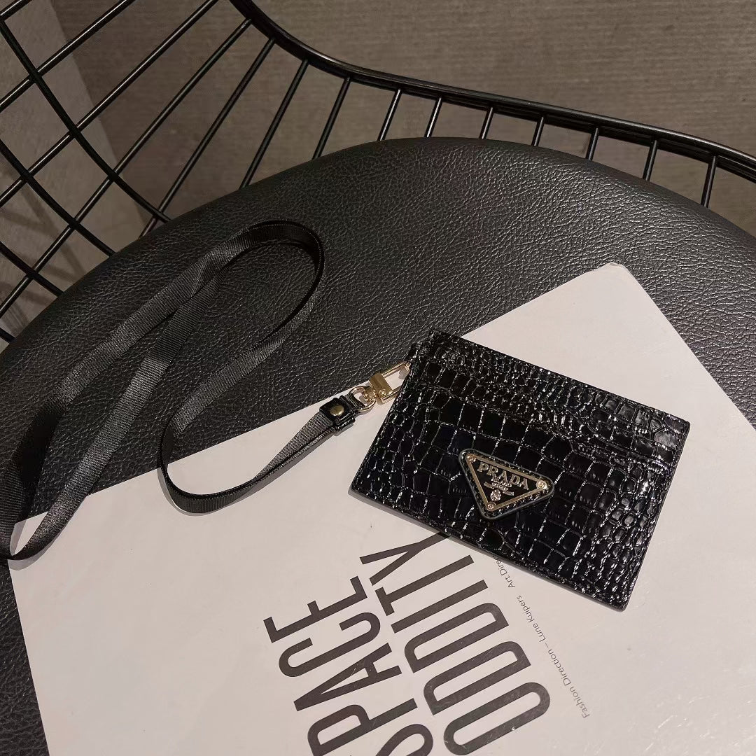 Stylish Prada Wallet Card Holder