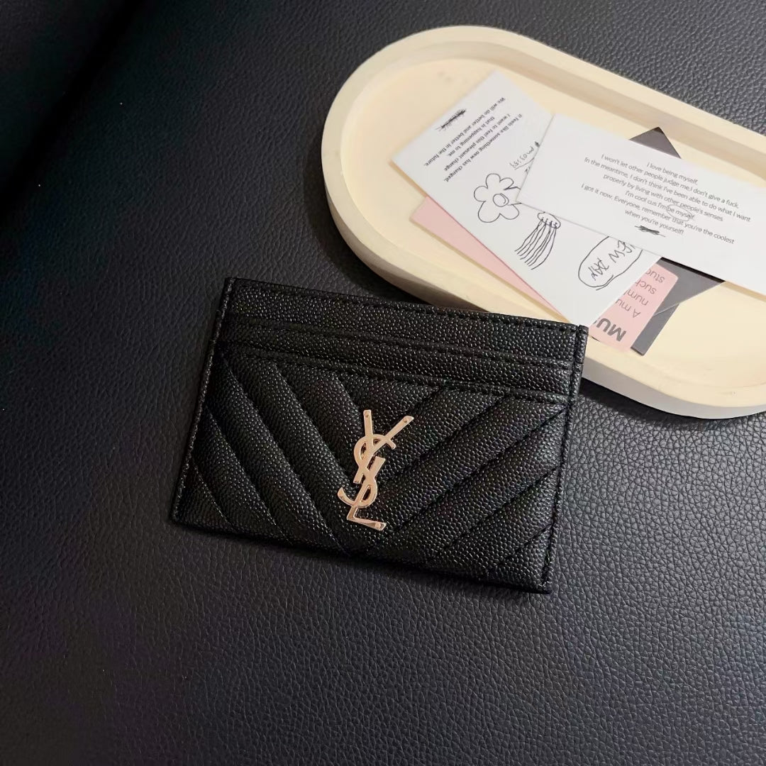 Fashionable YSL / Chanel Wallet Card Cases Durable