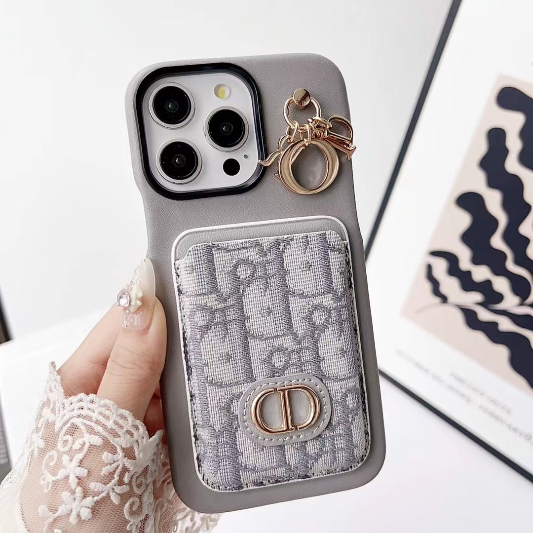 Phone Case for Dior with Card Holder
