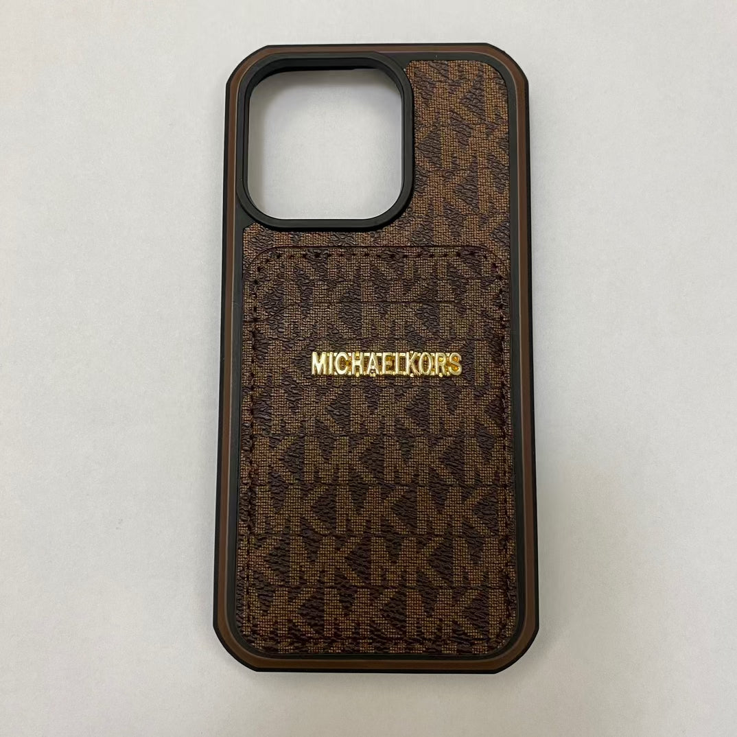 Minimalist Michael Kors Phone Cases with Card Holder