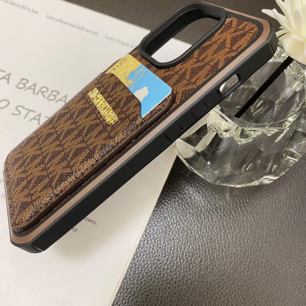 Minimalist Michael Kors Phone Cases with Card Holder