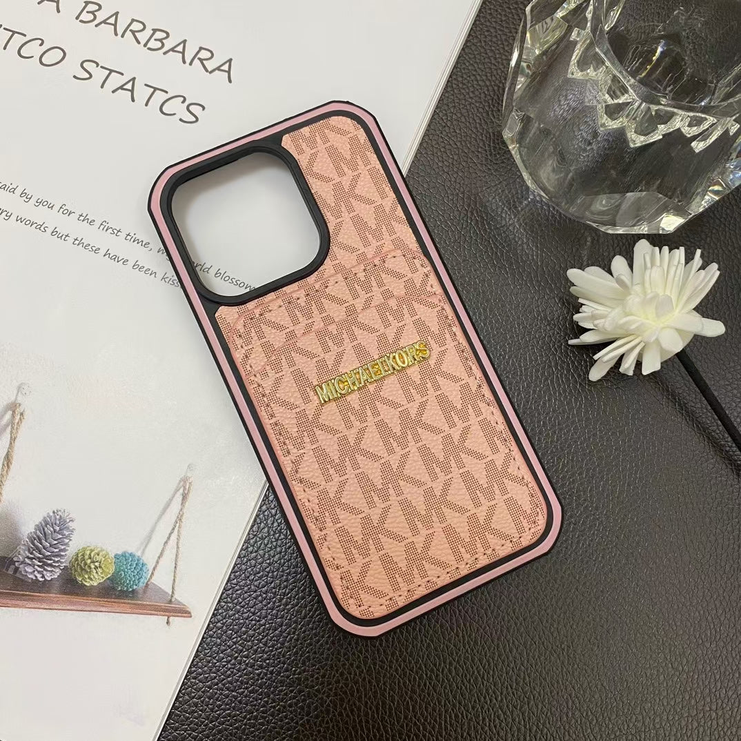 Minimalist Michael Kors Phone Cases with Card Holder