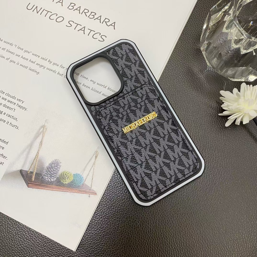 Minimalist Michael Kors Phone Cases with Card Holder