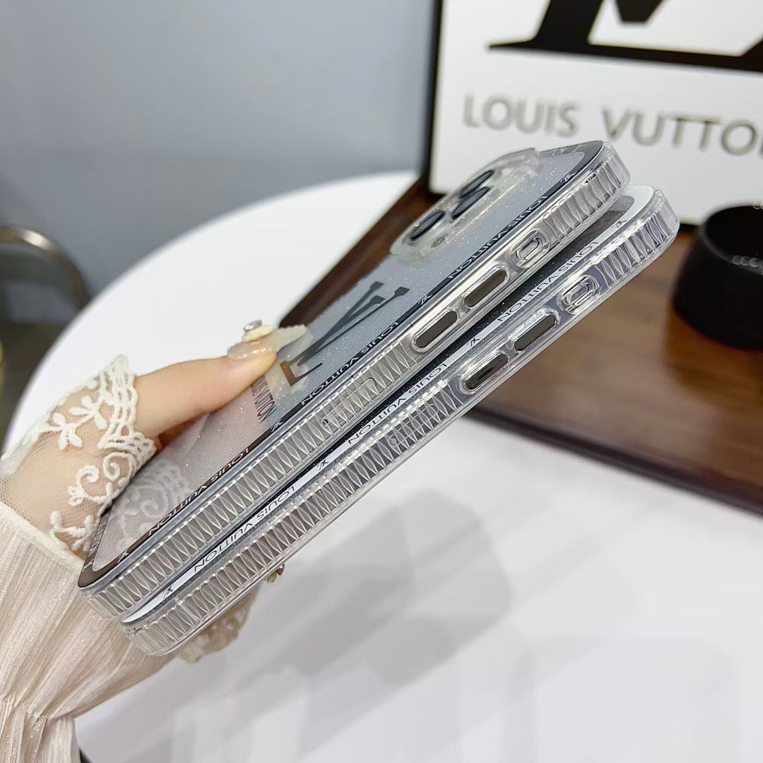 Black and White Louis Vuitton Phone Cases