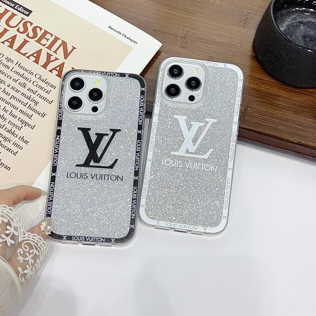 Black and White Louis Vuitton Phone Cases