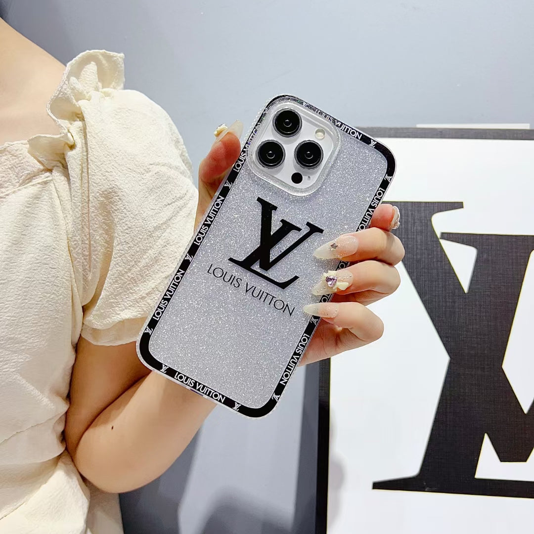 Black and White Louis Vuitton Phone Cases