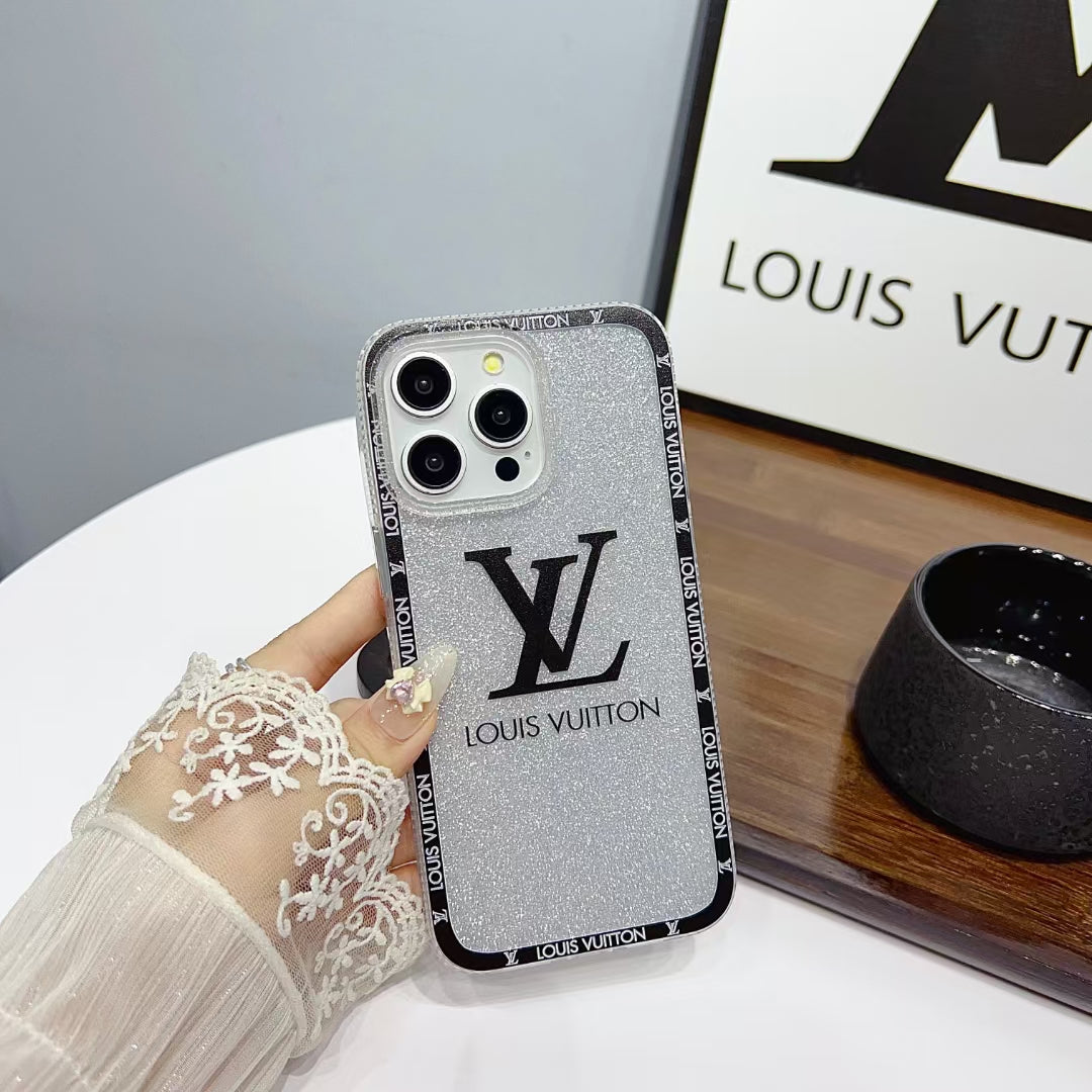 Black and White Louis Vuitton Phone Cases
