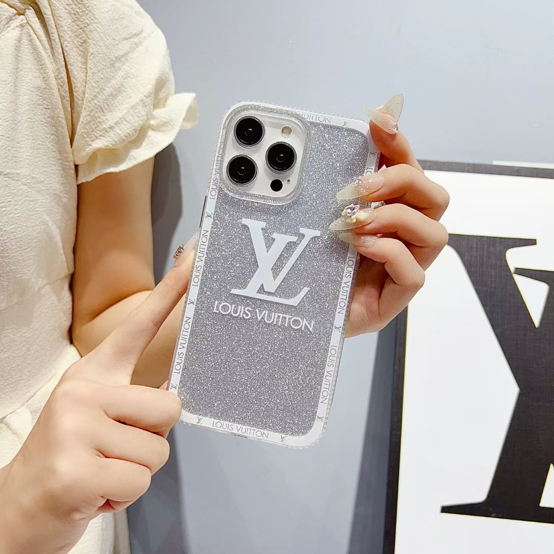 Black and White Louis Vuitton Phone Cases