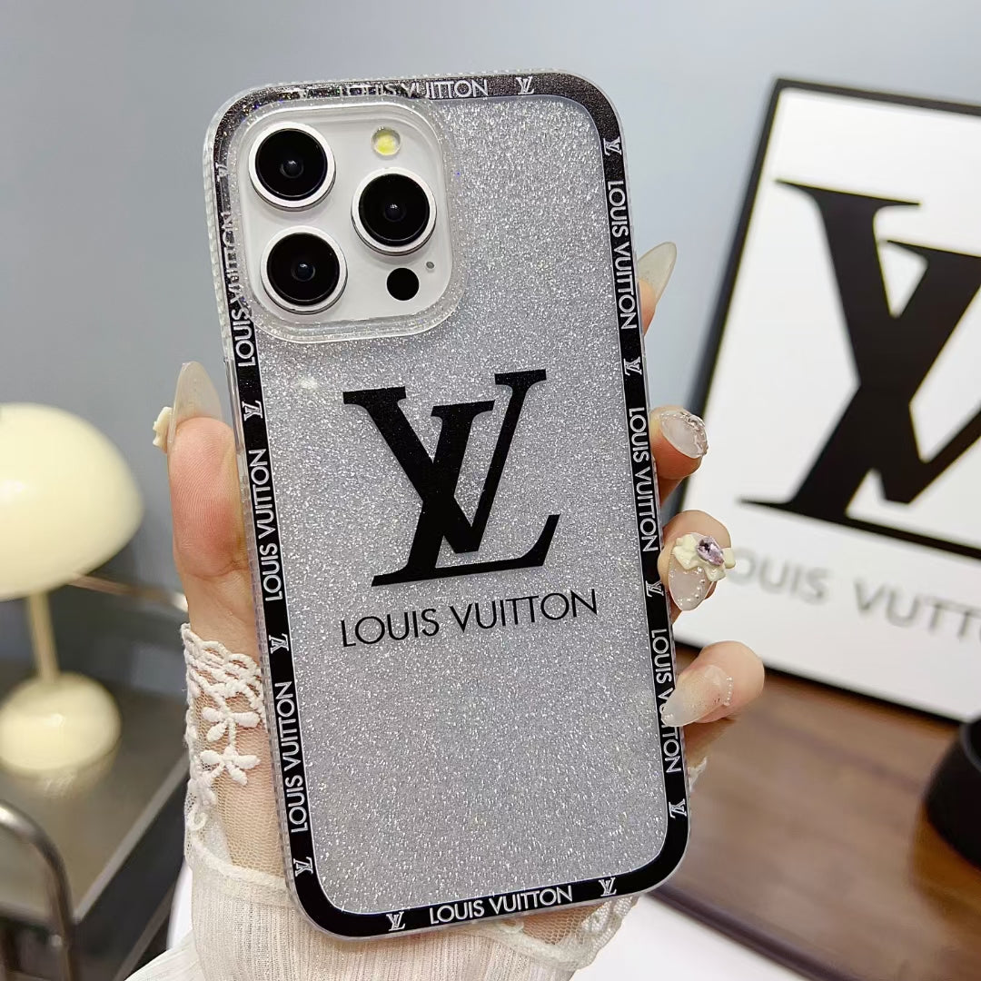 Black and White Louis Vuitton Phone Cases