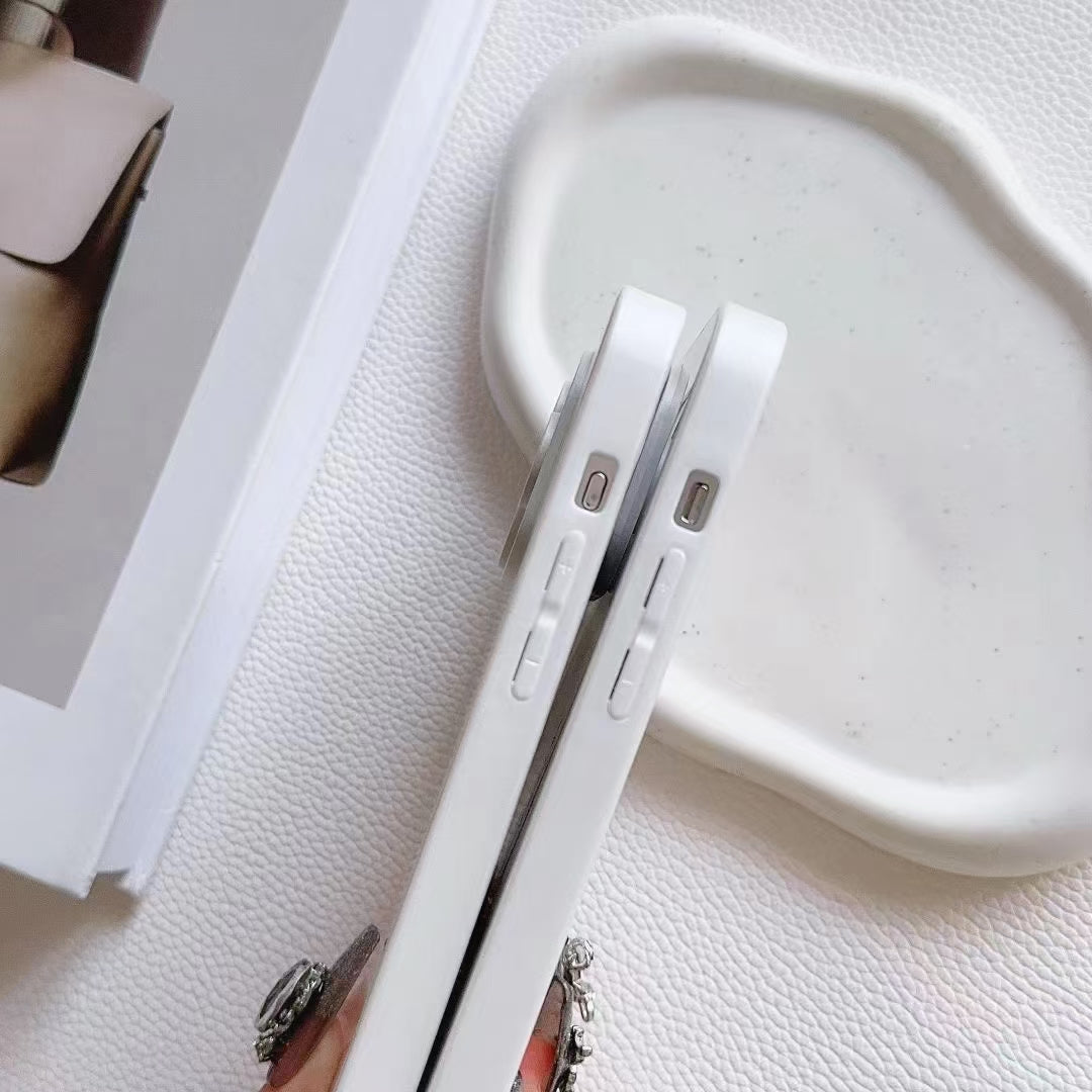 White Chanel Luxury Phone Cases