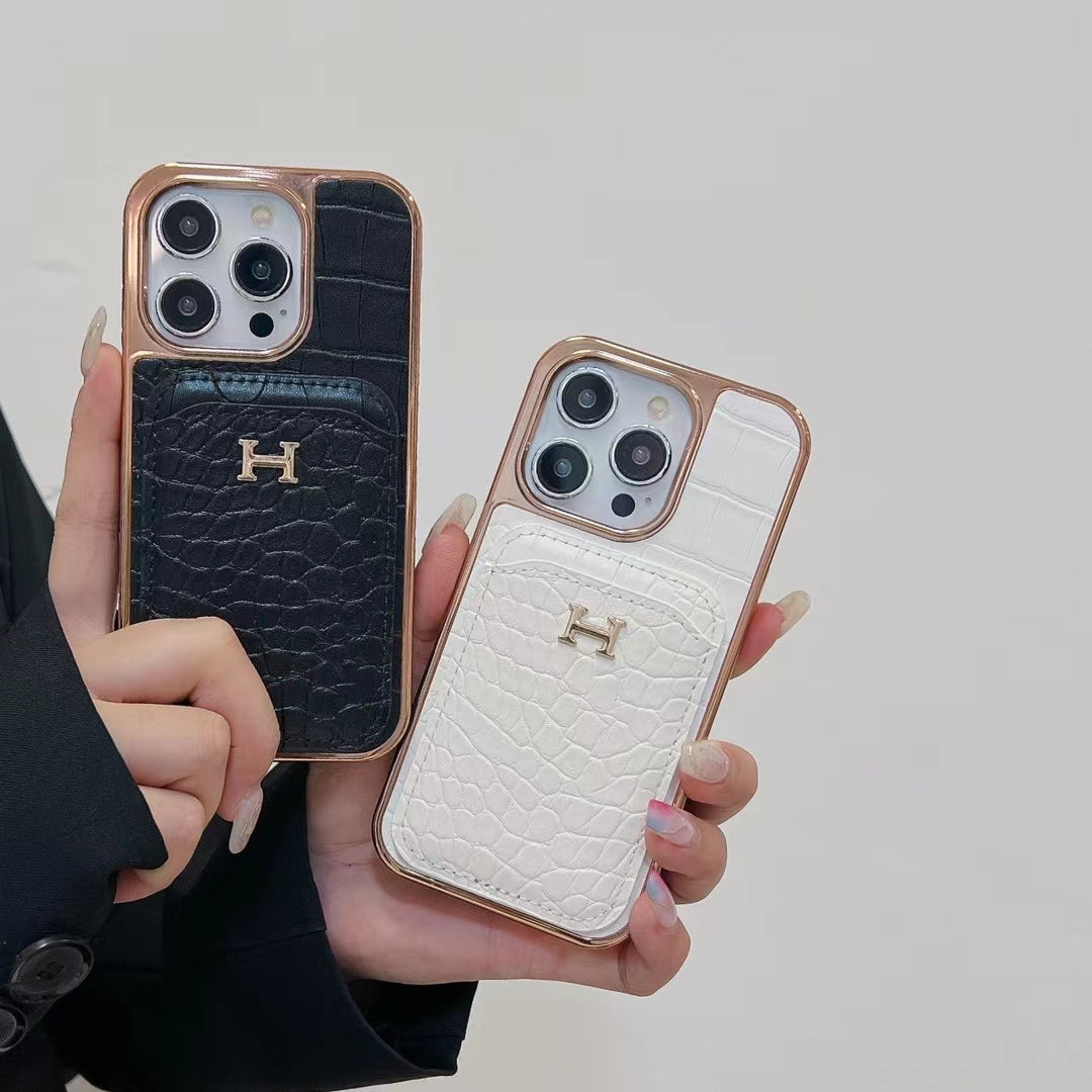 Hermes Solid Color iPhone Cases