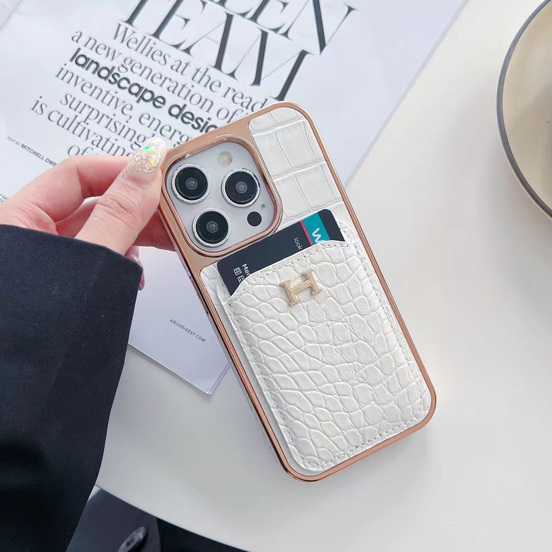 Hermes Solid Color iPhone Cases