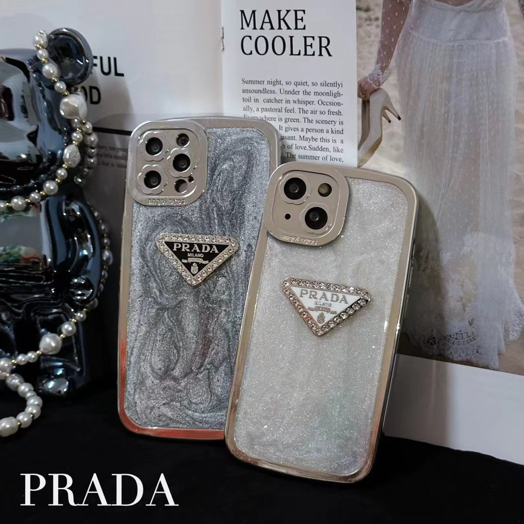 Glittery Prada iPhone Cases