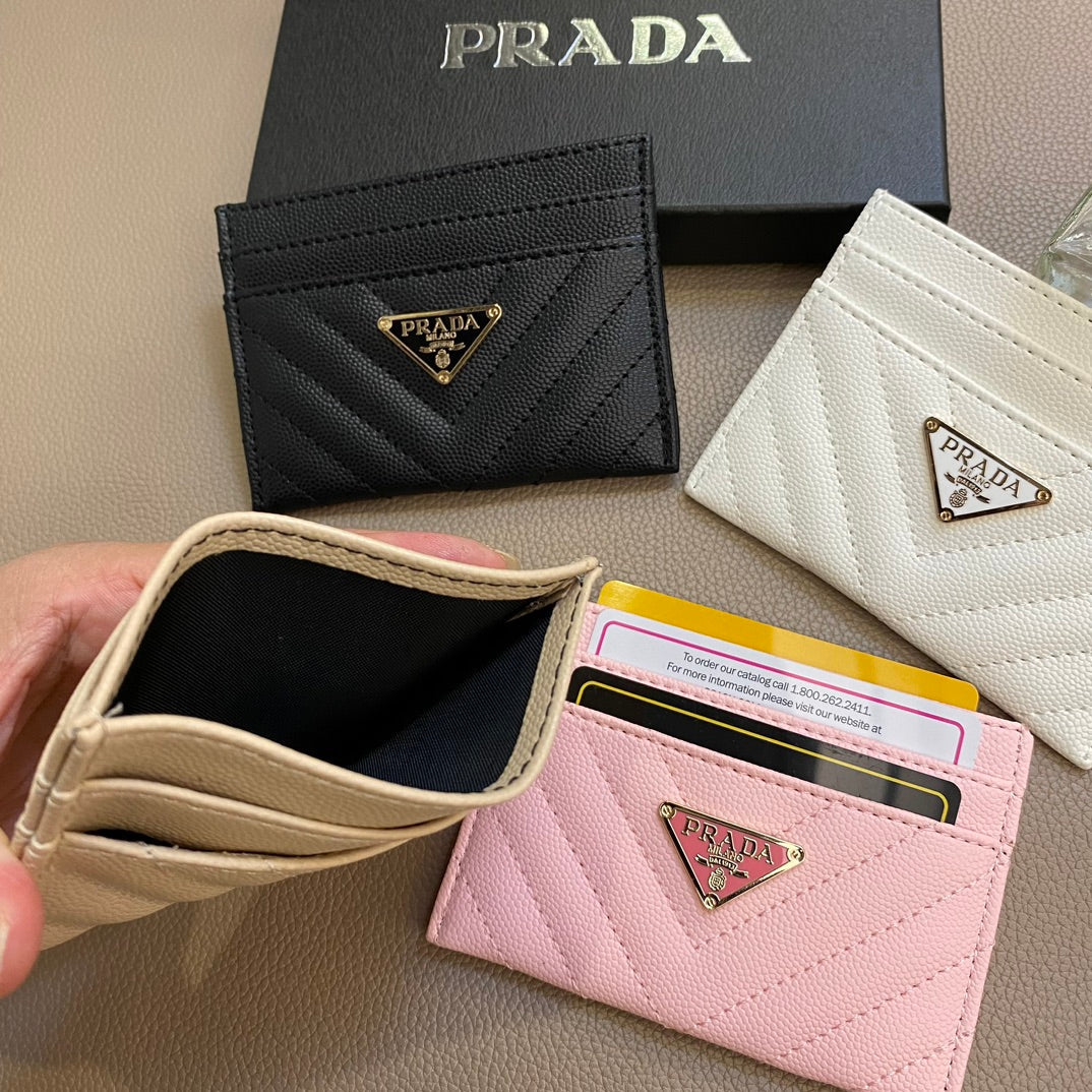 Fashionable Prada Wallet Card Cases Stylish