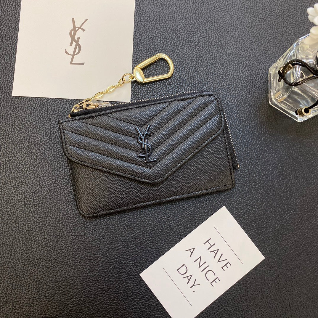 Fashionable YSL Wallet Card Holder