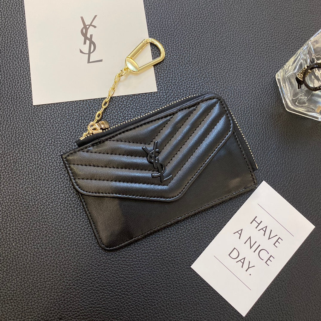 Fashionable YSL Wallet Card Holder