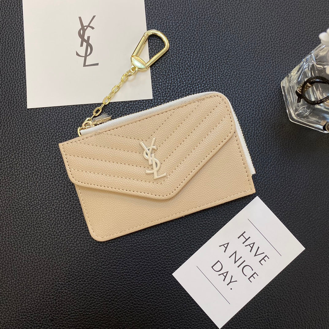 Fashionable YSL Wallet Card Holder