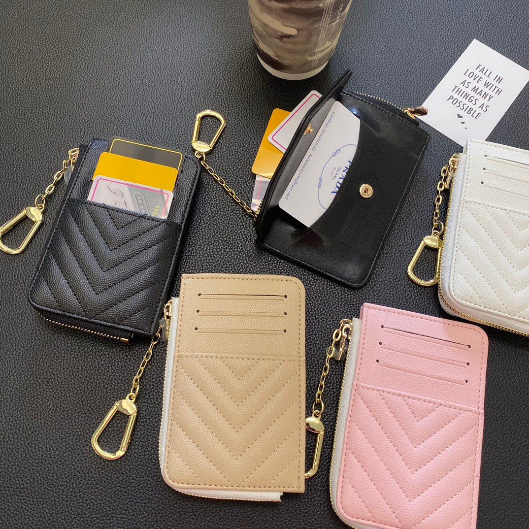 Fashionable YSL Wallet Card Holder