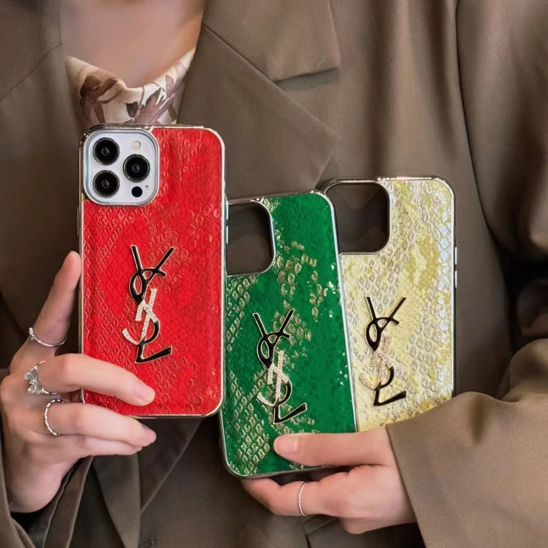 Colorful YSL iPhone Cases Stylish