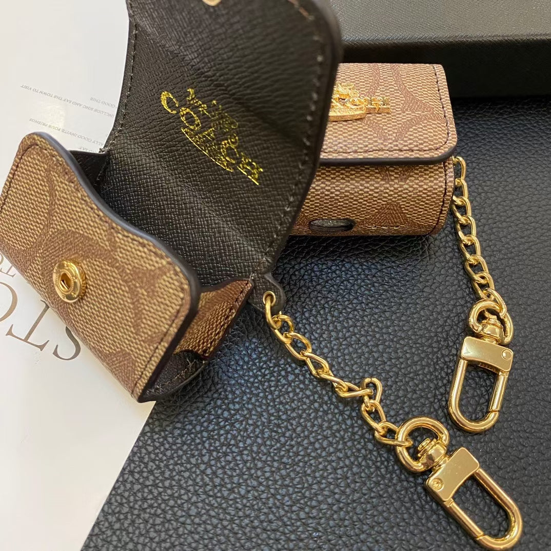 Coach Airpod Case Holder