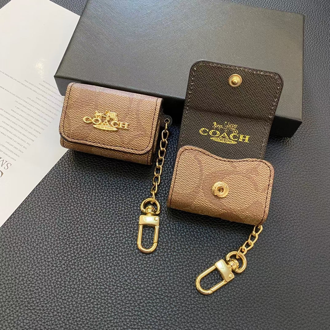 Coach Airpod Case Holder