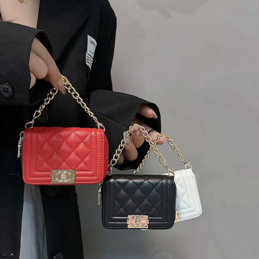 Luxury Chanel Handbag / Airpod Case Durable