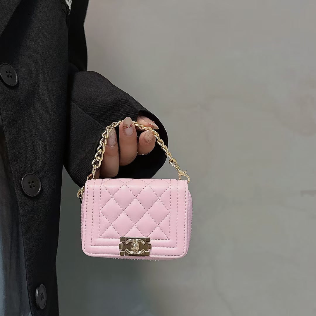 Luxury Chanel Handbag / Airpod Case Durable