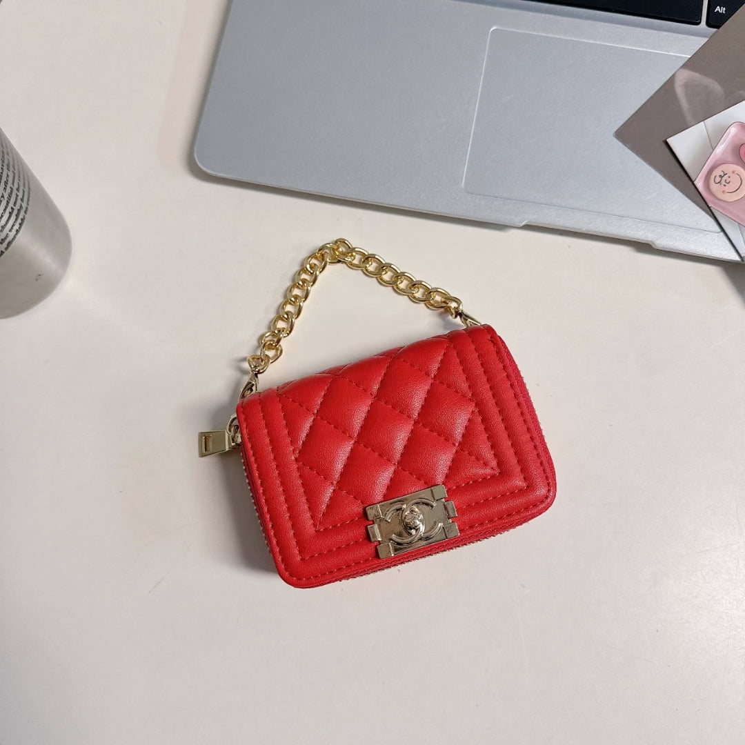 Luxury Chanel Handbag / Airpod Case Durable