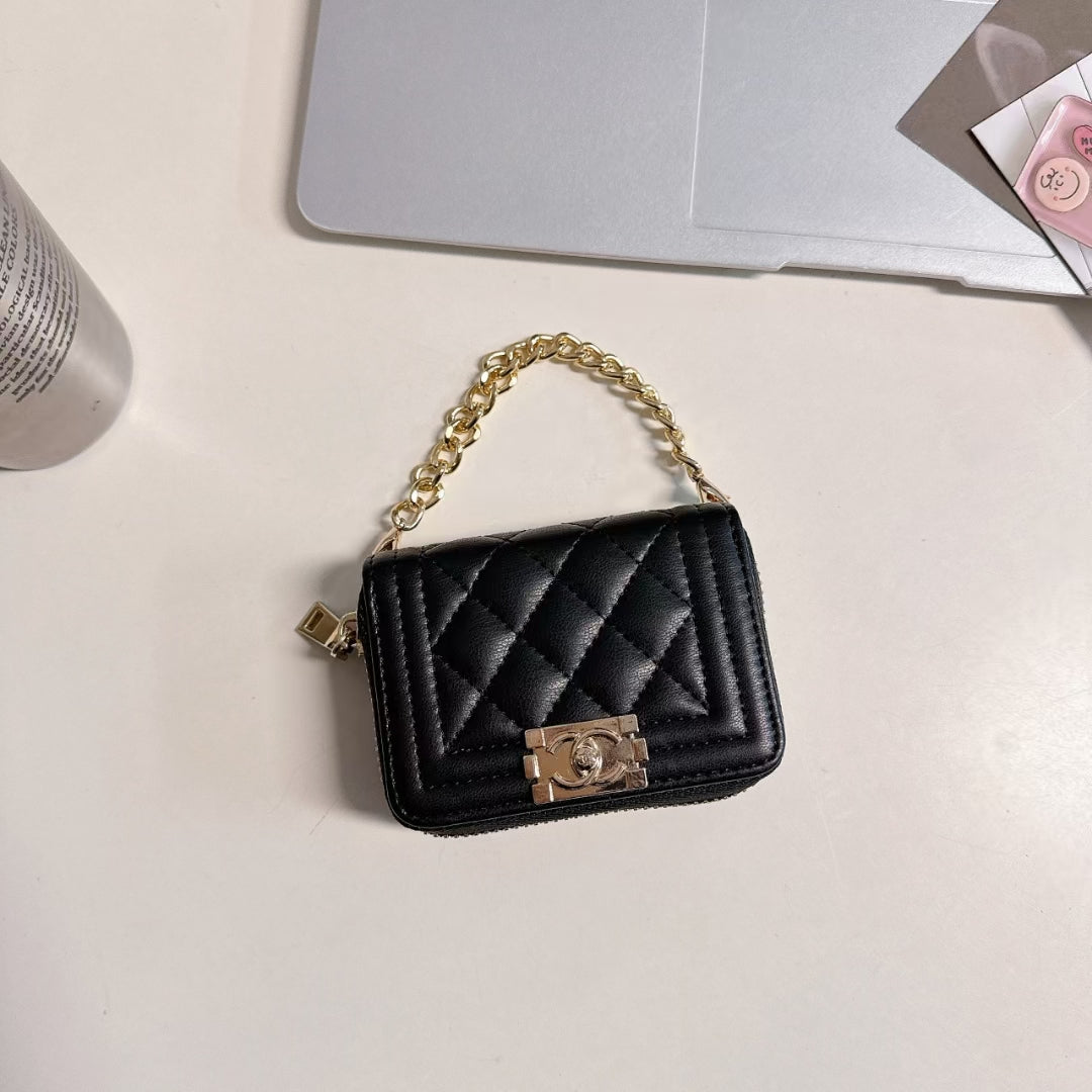 Luxury Chanel Handbag / Airpod Case Durable