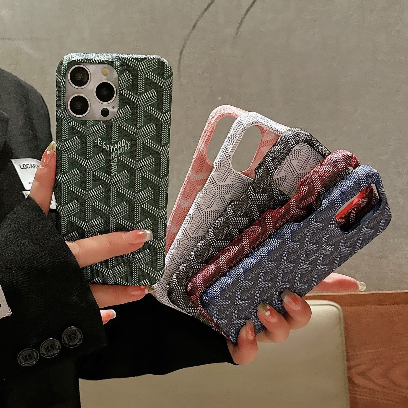 Goyard iPhone Cases Fashionable Durable