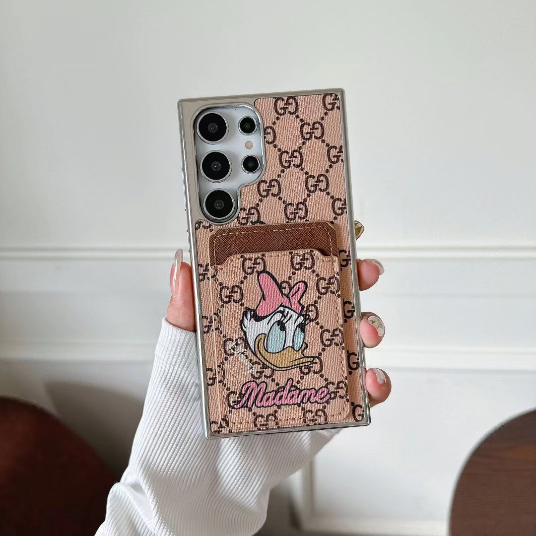 Gucci Samsung Case With Card Holder Fashionable