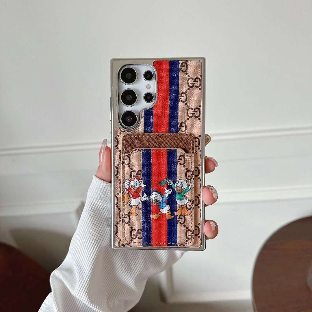 Gucci Samsung Case With Card Holder Fashionable