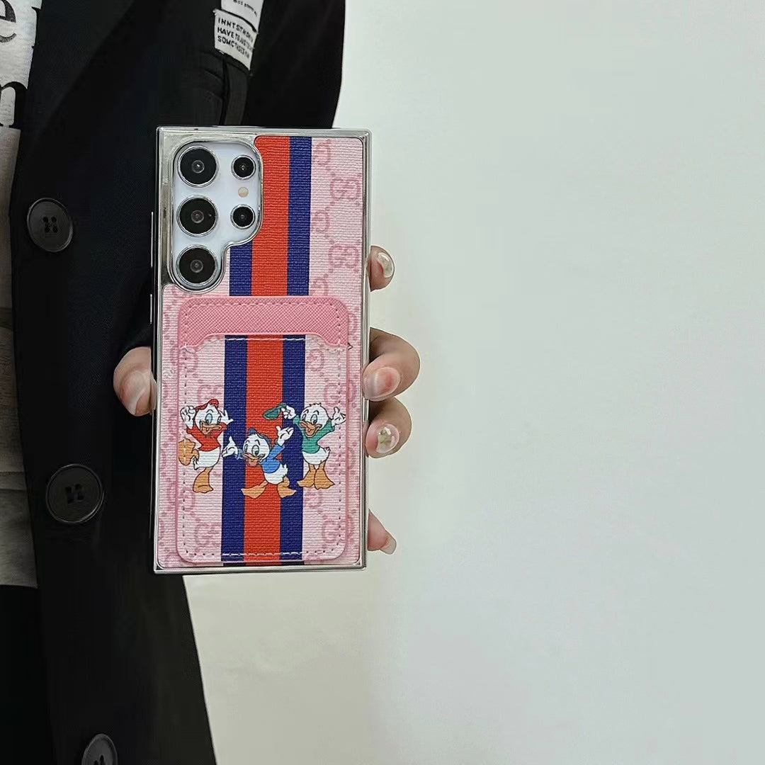 Gucci Samsung Case With Card Holder Fashionable