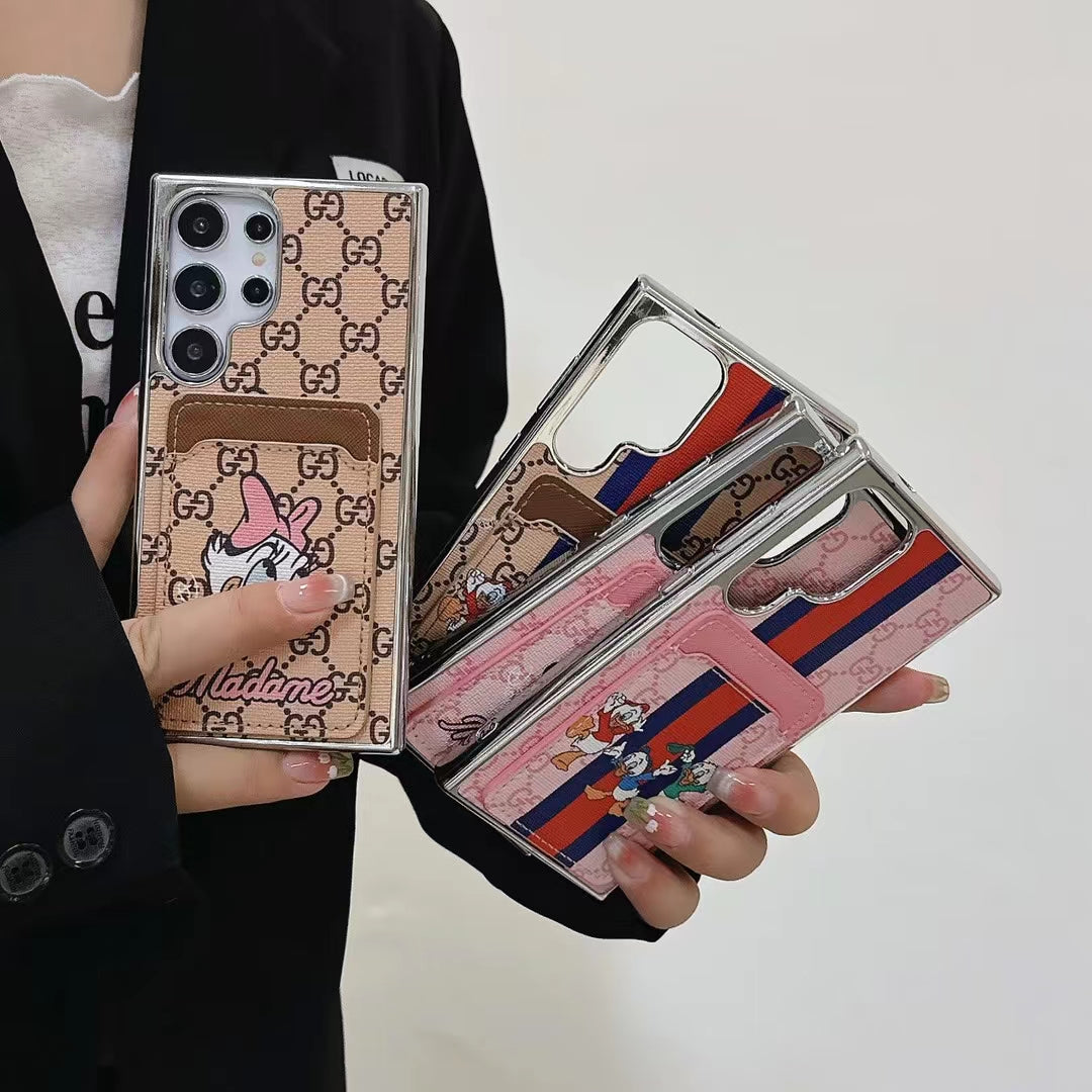Gucci Samsung Case With Card Holder Fashionable