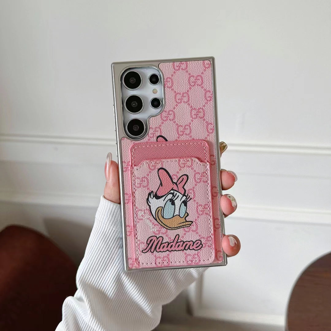 Gucci Samsung Case With Card Holder Fashionable