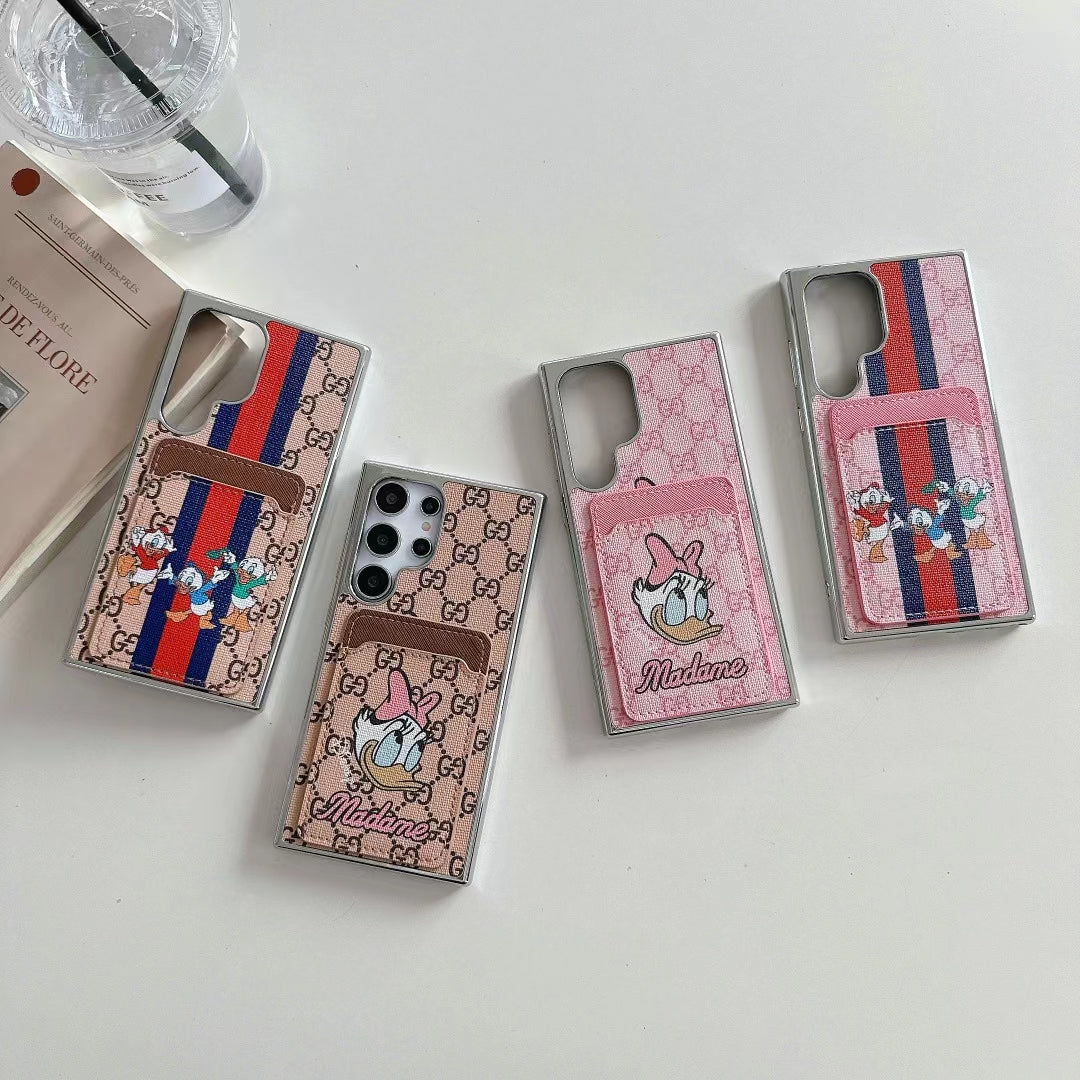 Gucci Samsung Case With Card Holder Fashionable