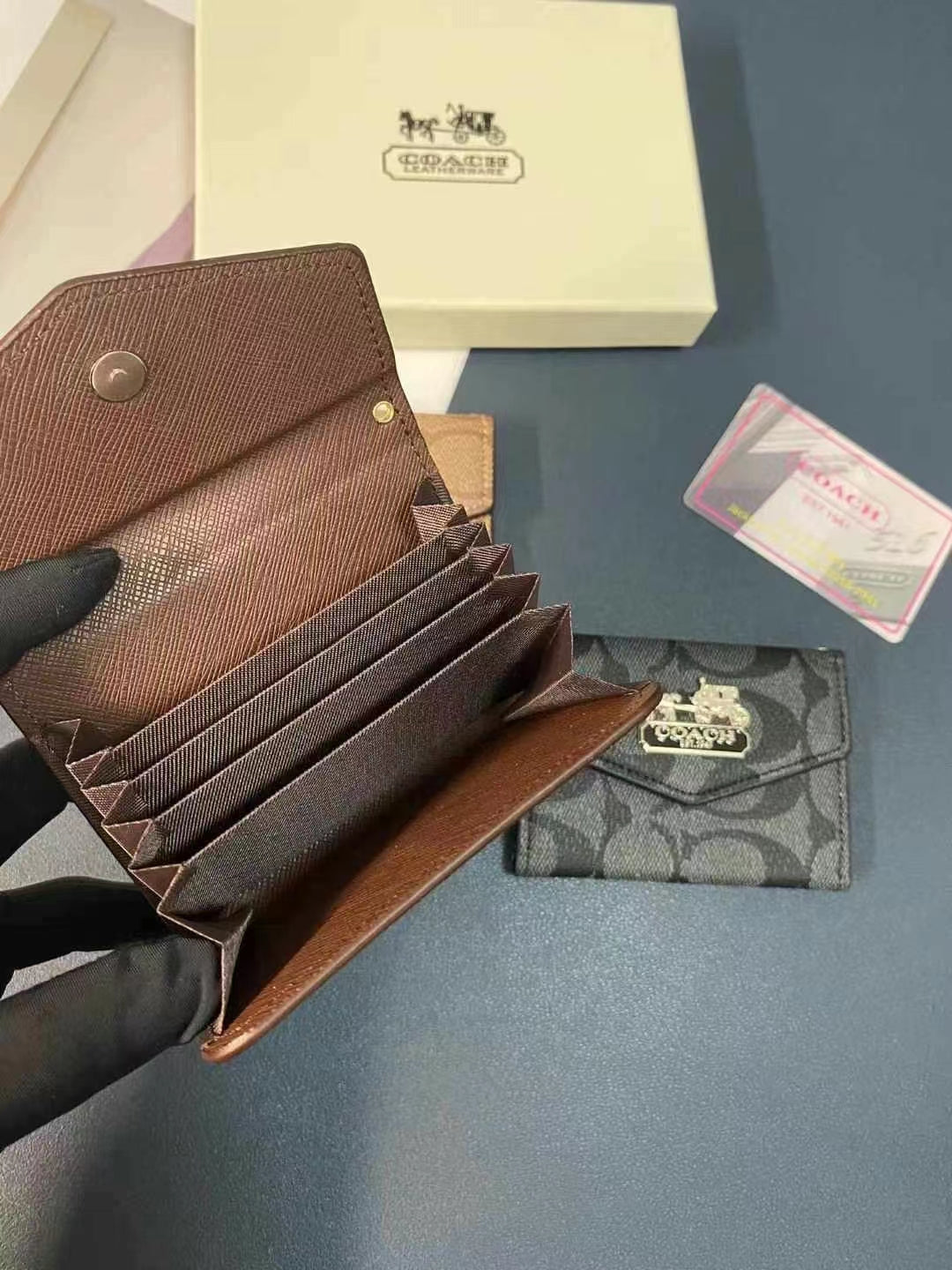 Luxury Coach Card Cases Fashionable