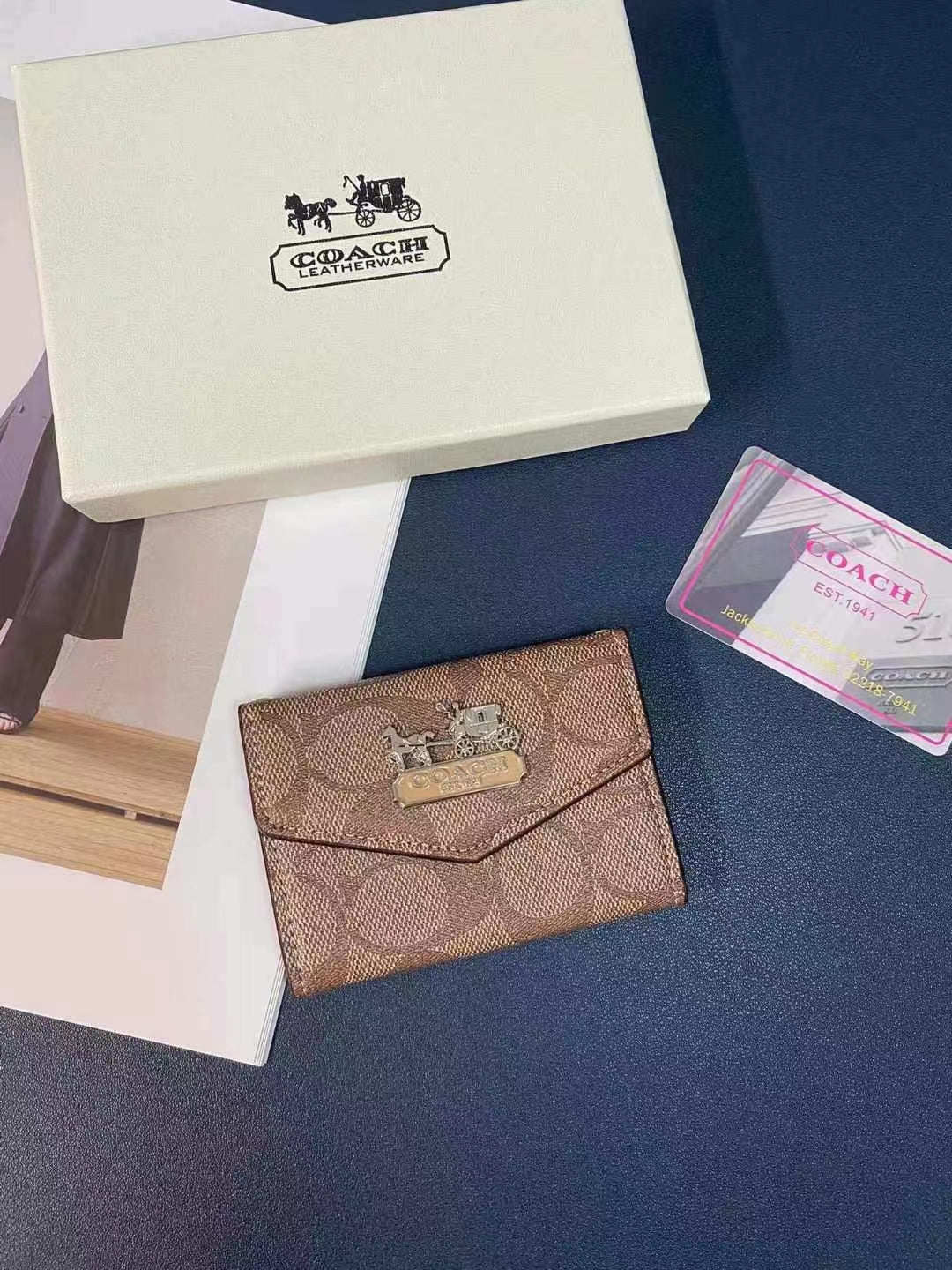 Luxury Coach Card Cases Fashionable