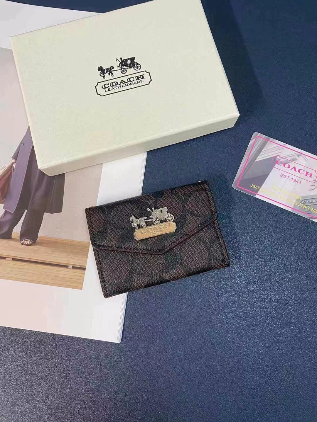Luxury Coach Card Cases Fashionable