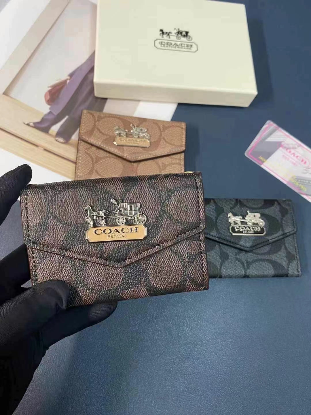 Luxury Coach Card Cases Fashionable