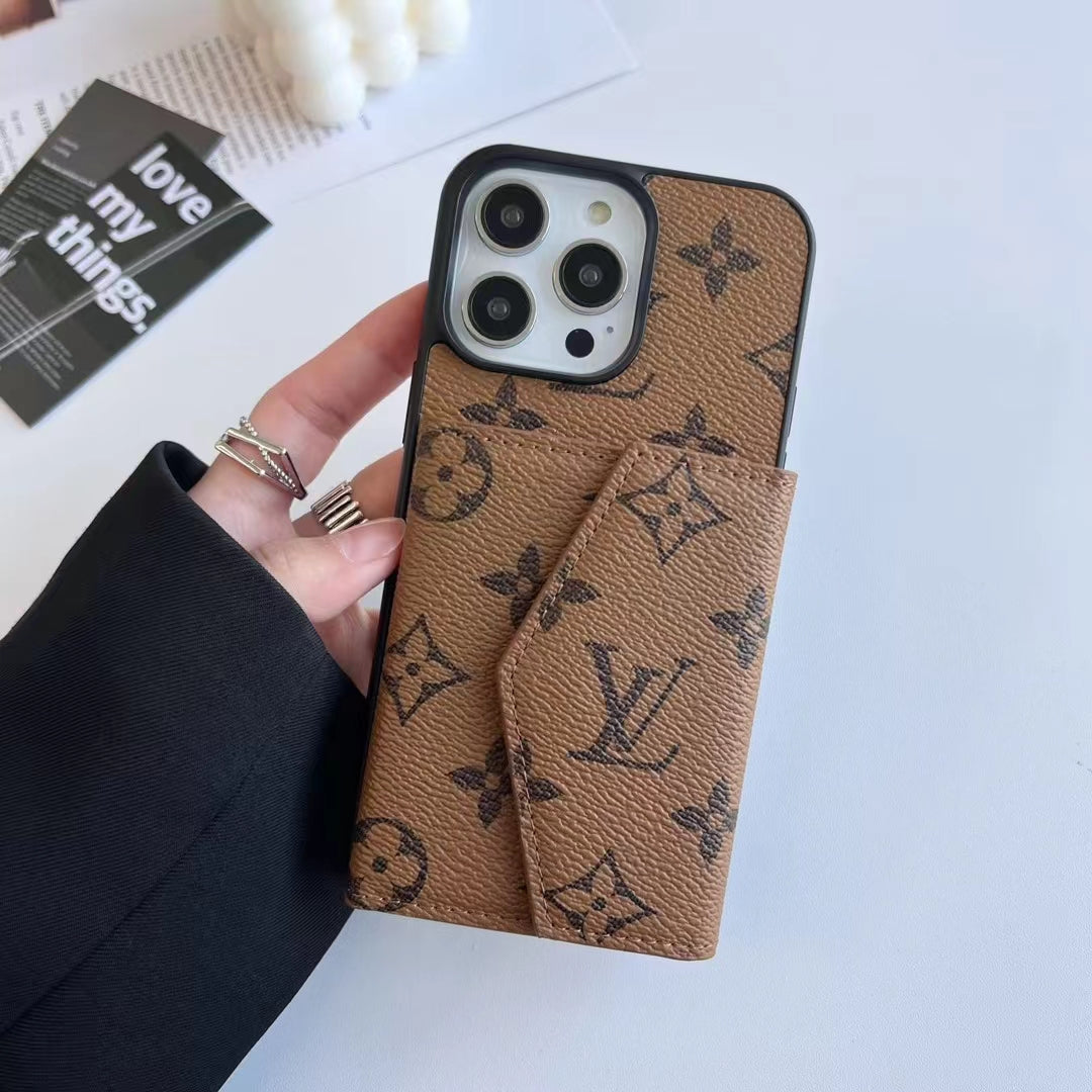Louis Vuitton iPhone Cases with Card Holder Luxury and Stylish