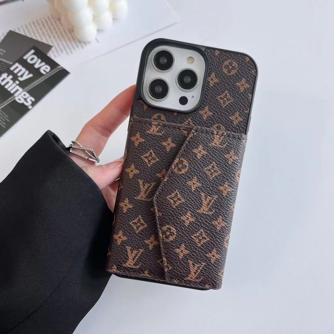 Louis Vuitton iPhone Cases with Card Holder Luxury and Stylish