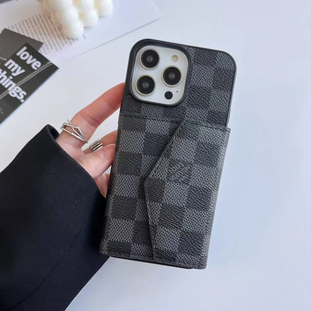 Louis Vuitton iPhone Cases with Card Holder Luxury and Stylish