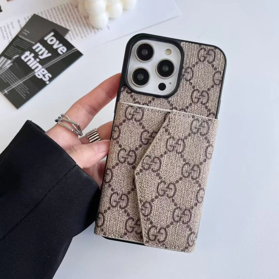 Louis Vuitton iPhone Cases with Card Holder Luxury and Stylish